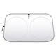 
Manmang is suitable for folding sun protection parasols and sunshade car sunshade products front block Tesla summer heat insulation curtain automobile double ring front block titanium silver small 14070cm