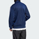 Adidas adidas xu minghao mismo estilo trébol hombres y mujeres sudadera de manga larga collar chaqueta rayada ir9893 azul m