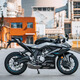 Chunfeng de segunda mano 675SR-S de tres cilindros de tres cilindros, autos de agua, carreras de autos de agua, Qianjiang QJ Race 800 Race 921 Motorcycle White