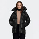Canadá Cypress Cypress Women's Short Down Jacket Parker Big Goose Down Classic Updicalade 2239L 61 Negro Se recomienda elegir un tamaño más pequeño, este modelo es más grande en tamaño XS