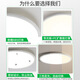 Xiaomi mijia application chambre lampe lampe de plafond simple simple chambre principale de chambre principale de chambre à coucher nouveau style balcon