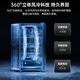CIGARLOONG fingerprint lock cigar cabinet constant temperature and humidity cedar wood shelf water ion removal ammonia alcohol care compressor frequency conversion intelligent WIFI monitoring moisturizing cigar cabinet constant temperature control humidity cigar cabinet 95 70C black ammonia purification + WiFi + fingerprint lock