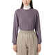 Loro Piana/Nuoyou Pianya LP Damenpullover Strickjacke Cashmere Stricker runder Hals Langarmjacke 2025 neuer Stil Purple 48