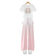 Set de style national des filles Qili Miao 2025 Nouveaux enfants à manches courtes chinoises chinoises