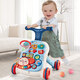 Walker Baby Baby Multifonctionnel Walker Toddler Baby Anti-Overrocstarming Apprend à marcher et empêche la marche d'O-LEG. Table d'apprentissage Walker (modèle de tir) bleu