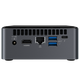 Intel (Intel) Bean Canyon NUC8i3BEH micro mini computer host/office home i3 processor PC computer (neutral and color packaging shipped randomly) NUC8i3BEHS (i3-8140U thick section) 8G memory + 250G solid state