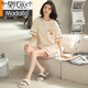 Modal 2025 Neue Pyjamas für Sommer-Sommer-Shorts-Shorts für Frauen im Frühjahr und Herbst können außerhalb des Heimbekleidungsanzugs ZH-9856# Shorts M (80-100jin [Jin gleich 0,5 kg]) getragen werden)