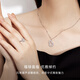 CRD Ke Laidi spot sparkling PT950 gourd platinum pendant Fulu double-sided wearable solid holiday gift 7.45g