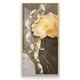 TURBOSUN corridor end simple decoration painting high-end Jiuyu picture lamp entrance entrance decoration painting creative accessories JK-1283-Jiuyu 110*220 gold without light + Korean crystal + inlaid