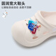 Disney Children's Cave Shoes Boys Boys Slippers Medium and Big Children 2025 Été Soft Sole Anti-Slip Anti-Off New Style Soft Sole Sole Anti-Slip White 32