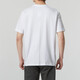 Adidas (adidas) white short-sleeved men's summer Wuji sportswear pure cotton loose breathable casual T-shirt IW1518 S 120-135Jin Jin equals 0.5 kg