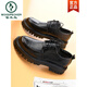 Holzspecker Business Casual Herrenschuhe Sommer atmungsaktive hohle Ledersandalen Herren geschlagene Derby-Schuhe Herren Sommerleder Schwarz Spitze 15267-0 Sommer Panzer Loch 38