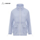 Li-nun 1990 [Gleiches Modell von Yang Jieming] Frauen 2025 Sommer Neues Wasser repellent leichter, komfortabler lockerer lässiger Jacke Gletscher Blue-4 S