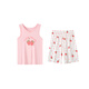 Deesha [Klasse A Youkesi] 7A Antibakterielles Kinderpyjama Set Summer Girls 'Middle School Children's Sling Weste Home Anzug