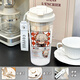 Genshin Impact Naxida Water Cup Girls Girls High-Pretty Portable Thé des étudiants mignons Cup d'été Water Cup Bxao15932 Walnut Cool Summer [500 ml bleu]-Print Points