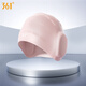 361 swimming cap for women, extended ear protection, long hair swimming cap, non-stretching, comfortable, waterproof, silicone adult swimming cap