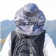 Pékin Shi Fishing Suncreen Hat Sunshade Sunshade Mosquito Mosquito Mosquito Chapeau protecteur Breatte Couverture de Camouflage de l'estomac Masque - Gray (cercle de tête: 58-63)