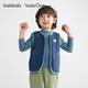 Balabala children's clothing children's vest 2025 autumn and winter plus velvet to keep warm and wearable for boys and girls baby vest 209425171202