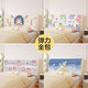 Bedside cover new elastic all-inclusive children's bed cover cartoon princess-style bed backrest soft cover CTZ3881 bed head length 190CM