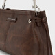 CHARLES&KEITH25秋季新品复古简约手提小方包斜挎包CK2-50671788 Distressed Coffee咖啡色 S