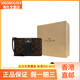 蔻驰（COACH）蔻驰 Corner Zip 16 老花 帆布配皮 手拿腕包将包零钱包 小号 女 基础装(包+防尘袋)
