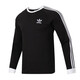 阿迪达斯（adidas）官网t恤男女装夏季情侣纯棉纯色上衣圆领透气轻便休闲运动长袖 IA4877 M
