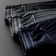 
Seven Wolves summer thin ice silk pants men's hollow casual pants men's loose mesh sports 9901 model [Four zippers on the front and rear] black + gray one size 28 waist two feet one