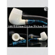 Miaopu Le imported Stanway pipe Türkiye sea puff stone pipe double silver cavity atmosphere chamber special snowflake material raw stone 1477