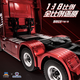 Jingxuan Toy Truck großer Lkw -Fernbedienung Hochleistungssteuer großer Scania Fernbedienung Schwere Lkw -Schlepptau -Kopf -Modell Kinder -Elektrofahrzeug Scania RC Fernbedienungsanhänger vordere Set der ursprünglichen wiederaufladbaren Batterie
