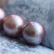 Yongsi quality pink and purple freshwater pearl pendant natural I pearls and loose beads, perfect round strong light single pearl can be made, white full hole 14-15mm