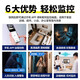 索瑞特360度无死角带全景夜视摄像头高清吸顶吊装家用4G无线wifi云台旋转半球手机远程监控器室内入户门 WIFI-停电续航【远程旋转+语音对讲+智能监测】 64G