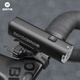 Rock Brothers bicycle light for night riding with strong light 1200 lumen headlight flashlight road mountain bike riding equipment black