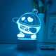 Qichun new egg zi party peripheral atmosphere lights Baker shape colorful night lights to give children birthday gifts 3899-9 Dongdong Sheep Cracked Remote Control 16 Color Gift Box Packaging