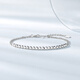 Chao Acer Explosive Blonde Beads Platinum Bracelet Women's PT950 Hand Jewelry Stacked High-Level Gift Priced at 380 Yuan 4.15g, Chain Length Approximately 16cm + Tail Chain
