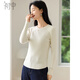 Chushen Chunqiu sweater women's classic round neck stretch slim fit versatile sweater base shirt S53Z071