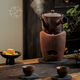 
Tea in the stove, home use, tea boiling water, pure hand-pulled old rock mud side large capacity firewood pot, Rongtian brew teapot, pine, cypress, firewood, 15913, Rongtian 750ml, 701mL (inclusive)-800mL (inclusive)