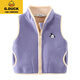 G.Duckkids Kinderbekleidung Jungen Weste Ao-Frisrous Weste Frühling und Herbst Winter Kinderbaby plus Samtweste Reißverschluss Cardigan Jacke rot 120 cm
