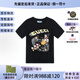 
Gucci GUCCI Disney co-branded model [Spring suit] Printed round neck pullover short sleeves for women, holiday gift, Xiao Zhan same model 565806-XJB66-9756 XS