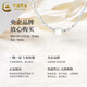 CHINA GOLD S925 silver jewelry women's light luxury niche broken silver small square necklace Mid-Autumn Festival birthday gift for girlfriend and lover broken silver small square necklace