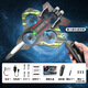 
[Genuine with double electric] Technology remote control aircraft foam quad-axis scientific flight experiment drop-resistant drone toy 479 green handle remote control aircraft dual battery