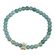 Jianlu Blue Water Jade A-grade Hand Bead Bracelet Women's Niche High-end Light Luxury Jewelry Birthday Gift for Girlfriend