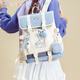 Cnoles Cnoles Sac à dos astronaute pour les femmes 2025 Nouvelle école d'étudiant sac à lycée Girls de haute valeur Sac à dos Light Cardamom Powder