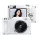 PDPJccd digital camera student retro travel campus vlog HD camera girl entry selfie HD travel card machine retro hot sale [moonlight white]