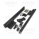 Jiang Zhiaizhong Island Station Guide Rail Open Guide Rock Slab Dining Table Extended Slide Rail Bar Side Slide Heavy Duct Silent Track Total Track 1700mm/stroke 1585mm