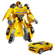 Pu lian Juguetes transformados para niños Big Gift Box Robot Juego de juguetes Bumblebee God Qingtian Autobot Boy Gift 688-20 Doble Queen Bee Mask Set [Súper grande de regalo