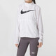 耐克（NIKE）外套女装夏季新款户外健身运动服时尚立领防风休闲夹克 白色 S
