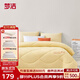 Mengjie Home Textiles Knitted Spring and Autumn Quilt Worry-free Puffy Four Seasons Quilt Winter Thickened Warm Single and Double Quilt Core Goose Yellow Thickened Quilt 150*200cm Mengjie Home Textiles Knitted Spring and Autumn Quilt Worry-free Puffy Four Seasons Quilt Winter Thickened Warm Single and Double Quilt Core Goose Yellow Thickened Quilt 150*200cm