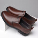 Chaussures en cuir masculin de taille spéciale, petits pieds, taille 36 48 mocassins, un pied, chaussures décontractées d'affaires, plus chaussures en coton en velours, chaussures en cuir 6626 Modèle à quatre saisons noir 37