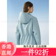 迪桑特（DESCENTE）女士三合一外套防风防水透湿冲锋衣两件套 BK-曜石黑 S(160/80A) 均码