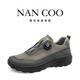 Yuanpeng Nanke high-end men's shoes Italian light luxury men's invisible inner height-enhancing shoes 2025 new rotating button casual shoes 3527 button black [leather surface]_Standard sports 40_Standard sports shoe size